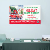 URLAUB Kunsthandwerksmarkt PTO PTA Kirche Banner (Messeveranstaltung)