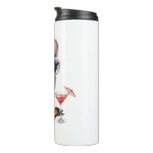 Urlaub Llama Thermosbecher (Nach rechts gedreht)