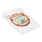 Urlaub Logo Magnet (Rechte Seite)