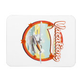 Urlaub Logo Magnet (Horizontal)