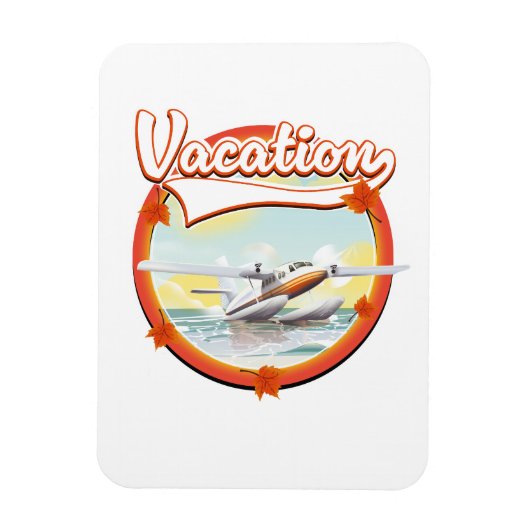 Urlaub Logo Magnet (Vertikal)