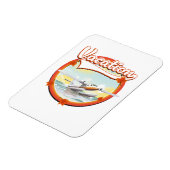 Urlaub Logo Magnet (Linke Seite)