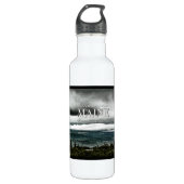 Urlaub, Maine Edelstahlflasche (Vorderseite)