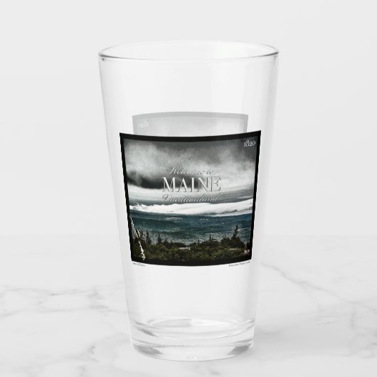 Urlaub, Maine Glas (Rückseite)