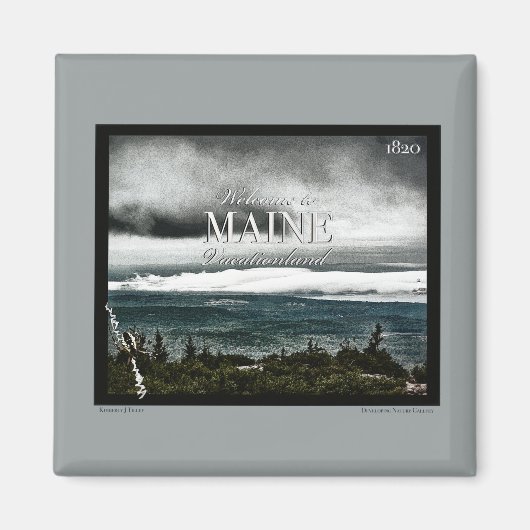 Urlaub, Maine Magnet (Vorne)