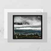 Urlaub, Maine Postkarte (Vorne/Hinten)