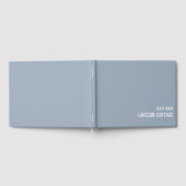 Urlaub Miete Blue Minimalistisch Modern Airbnb Gästebuch (Voll)