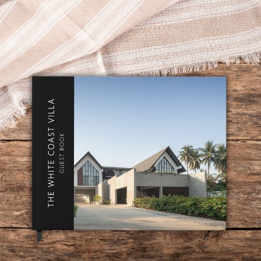 Urlaub Miete Foto QR Code Kommentare Schwarz Gästebuch