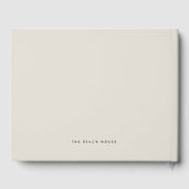 Urlaub Miete Kommentare Beach House neutral Gästebuch (Rückseite)