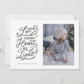 Urlaub mit 3 Foto zurück Feiertagskarte (Vorderseite)