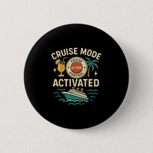 Urlaub mit aktiviertem Kreuzfahrtmodus für Männer  Button