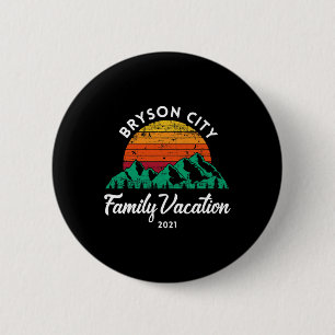 Urlaub mit der Familie in den Bergen von North Car Button