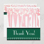 URLAUB MIT KUNST DECO FEIERTAGSKARTE (Vorne/Hinten)