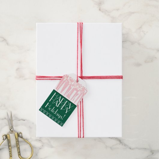 URLAUB MIT KUNST DECO GESCHENKANHÄNGER (Mit Garn)