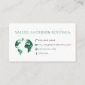 Urlaub mit Valerie Visitenkarte (Rückseite)