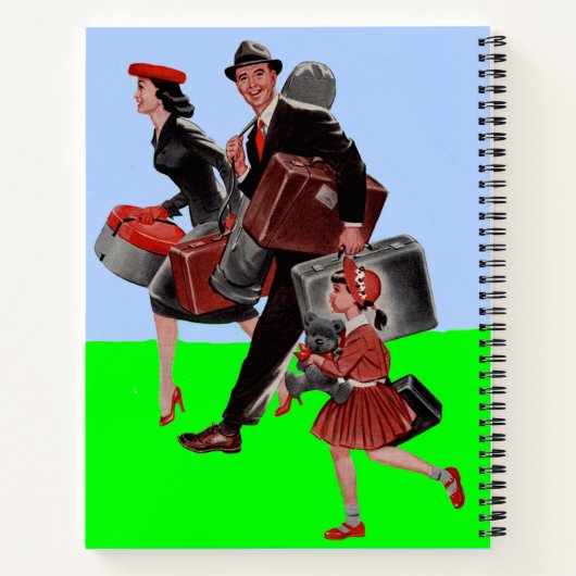 Urlaub Notizblock (Rückseite)