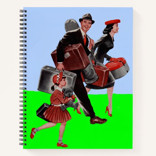 Urlaub Notizblock (Vorderseite)