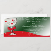 Urlaub oder Weihnachten - Party Einladungen (Vorne/Hinten)