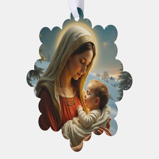 Urlaub Ornament Karte (Linke Ecke)