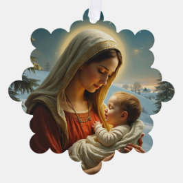 Urlaub Ornament Karte