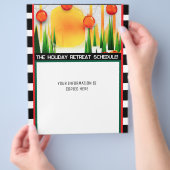 URLAUB PINE FLYER (Hand)