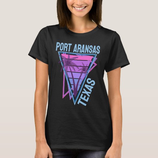 Urlaub Port Aransas T-Shirt (Vorderseite)