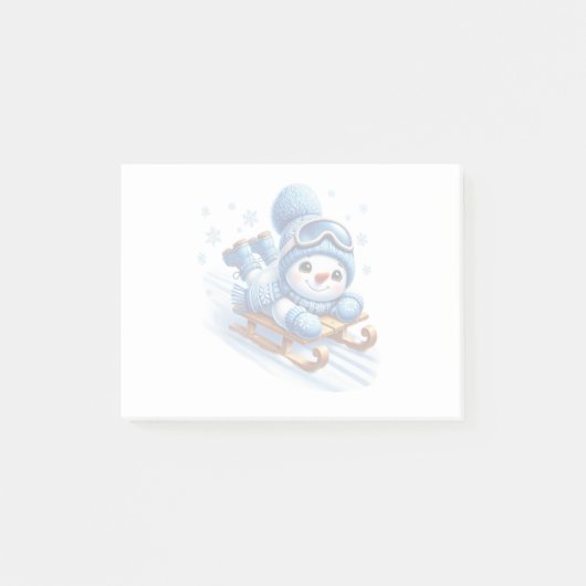 Urlaub Post-it Klebezettel (Vorderseite)