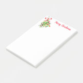 Urlaub Post-it-Notes-Mistletoe Post-it Klebezettel (angewinkelt)