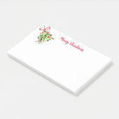 Urlaub Post-it-Notes-Mistletoe Post-it Klebezettel (angewinkelt)