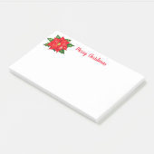 Urlaub Post-it-Notes-Poinsettia Post-it Klebezettel (angewinkelt)