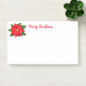 Urlaub Post-it-Notes-Poinsettia Post-it Klebezettel (Büro)