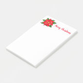 Urlaub Post-it-Notes-Poinsettia Post-it Klebezettel (angewinkelt)