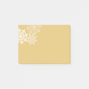 Urlaub Post-it-Notes-Schneeflocken Post-it Klebezettel