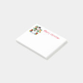 Urlaub Post-It-Notes-Snowman Post-it Notes Klebezettel (angewinkelt)