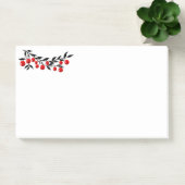 Urlaub Post-it-Notes-Winter Berries Post-it Klebezettel (Büro)