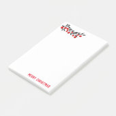 Urlaub Post-it-Notes-Winter Berries Post-it Klebezettel (angewinkelt)