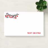 Urlaub Post-it-Notes-Winter Berries Post-it Klebezettel (Büro)