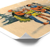 Urlaub Poster (Ecke)