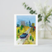 Urlaub Postkarte (Stehend Vorderseite)