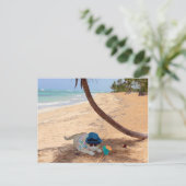 Urlaub Postkarte (Stehend Vorderseite)