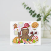 Urlaub Postkarte (Stehend Vorderseite)