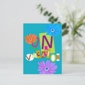 Urlaub Postkarte (Stehend Vorderseite)