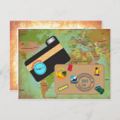 Urlaub Postkarte (Vorne/Hinten)