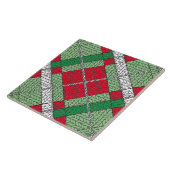 URLAUB RAUTE STRICK 6x6 Keramik Tile Fliese (Seite)