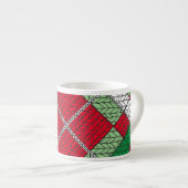 URLAUB RAUTE STRICK Espresso Cup Espressotasse (Vorderseite Rechts)