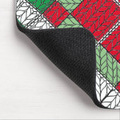 URLAUB RAUTE STRICK Maus Pad Mousepad (Ecke)