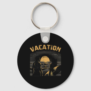 Urlaub Romantisches Surfen Retro Sonnenuntergang H Schlüsselanhänger