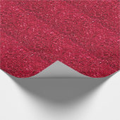 Urlaub rot, Glitzer und glänzend Geschenkpapier (Ecke)