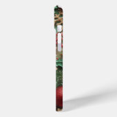 URLAUB ROTE GREEN GOLD SILVER ORNAMENTS Case-Mate iPhone HÜLLE (Rückseite / Links)