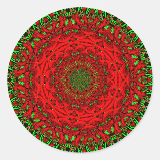 Urlaub_ Runder Aufkleber (Vorderseite)